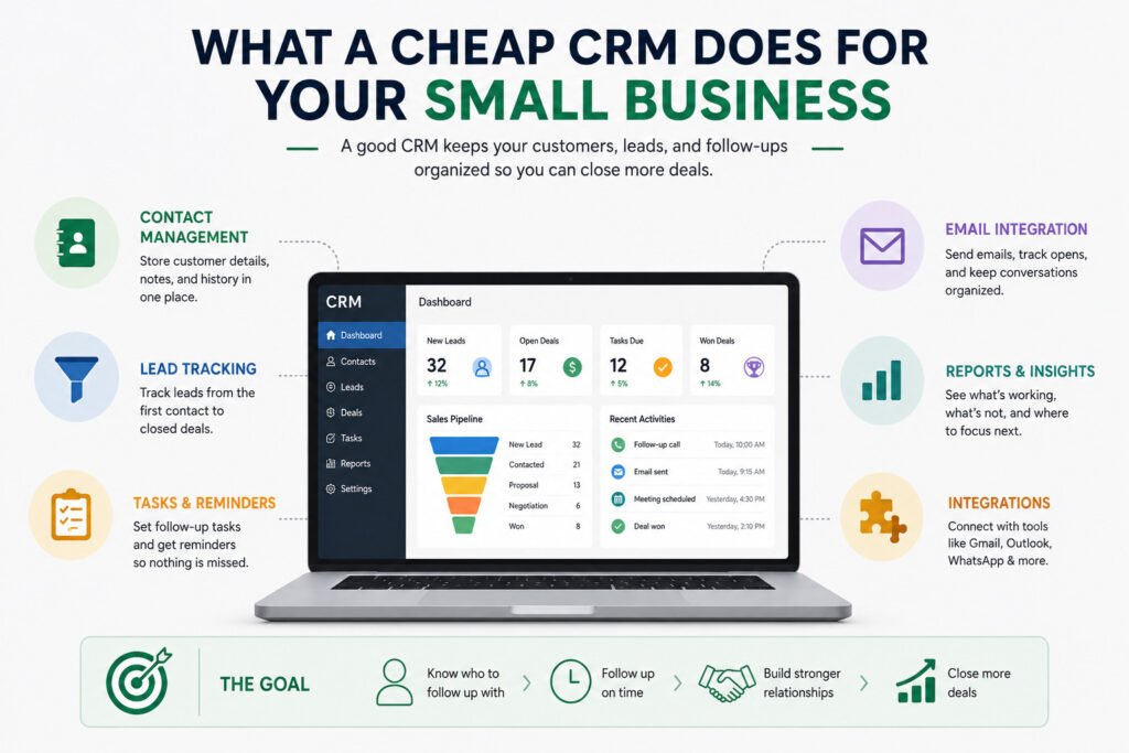 Best Cheap CRM Software for Small Businesses 2026