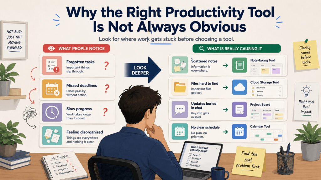 Common Productivity Problems and Solutions: Tools That Solve Daily Work Issues