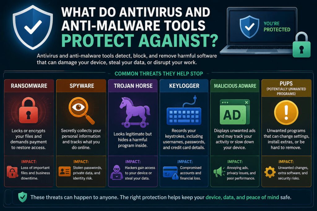 Antivirus and Anti-Malware Tools: How to Handle Harmful Files and Apps Safely