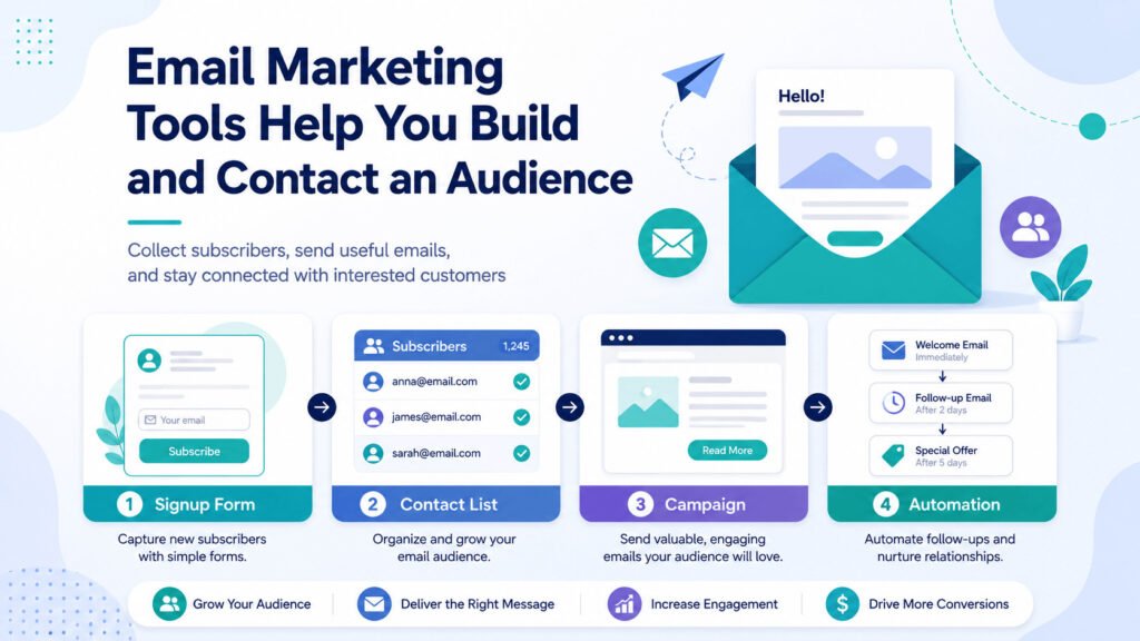 Digital Marketing Tools for Beginners: Email, SEO, Social Media, and CRM Explained