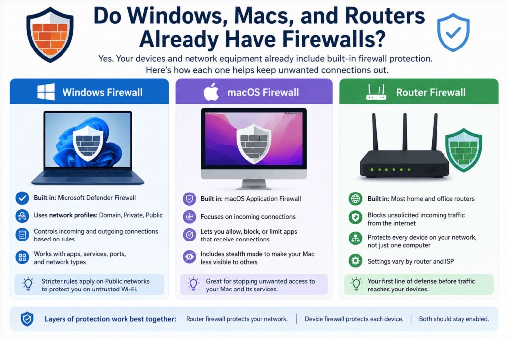 Firewall Protection for Beginners: How Firewalls Block Unwanted Connections