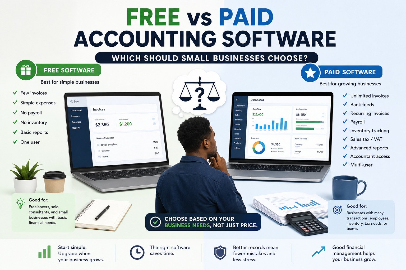 Free vs Paid Accounting Software Which Should Small Businesses Choose