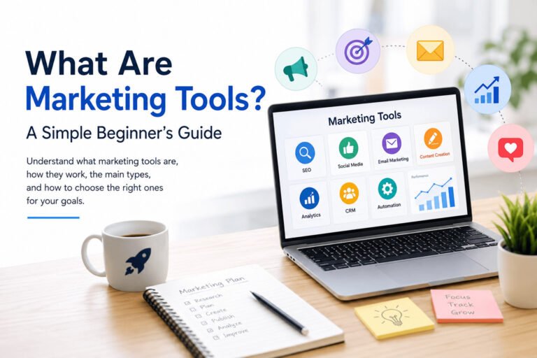 What Are Marketing Tools? A Simple Beginner’s Guide