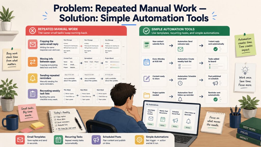 Common Productivity Problems and Solutions: Tools That Solve Daily Work Issues