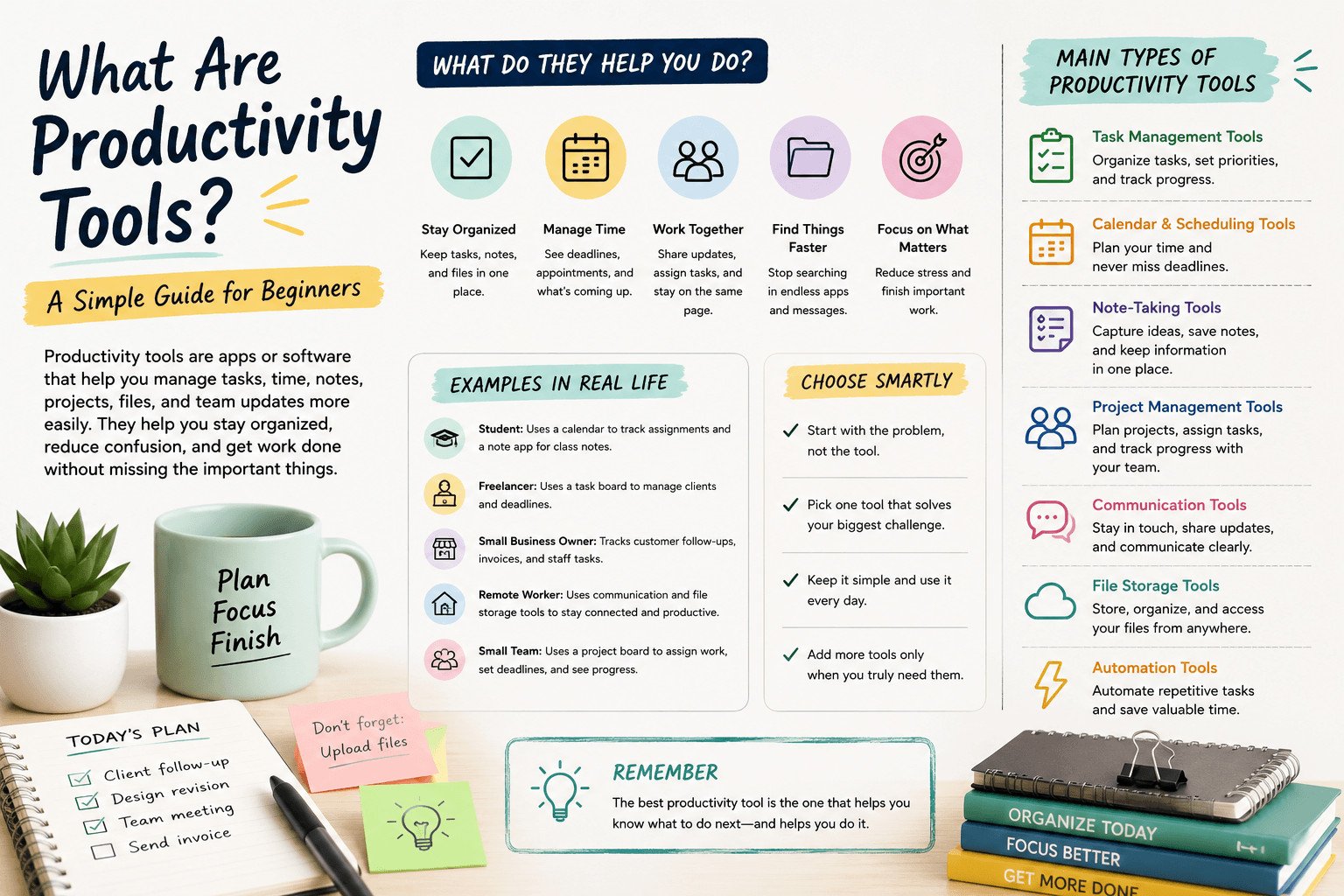 What Are Productivity Tools? A Simple Guide for Beginners