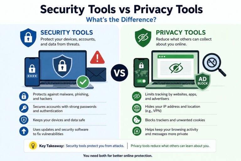 Security Tools vs Privacy Tools: What’s the Difference?