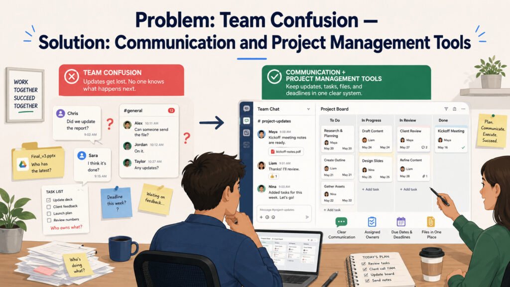 Common Productivity Problems and Solutions: Tools That Solve Daily Work Issues